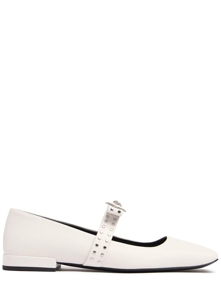 20mm Leather ballerina flats