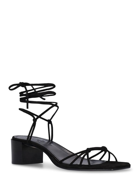 55mm Serafina suede sandals