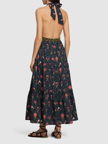 Consuelo Pacifico cotton midi dress
