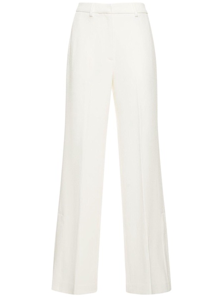 Lyra tech crepe wide pants