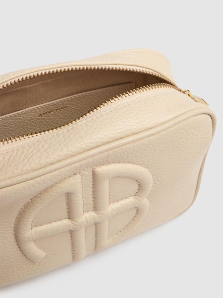 Lili pebbled leather shoulder bag