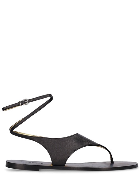 5mm Amalfi leather flat sandals