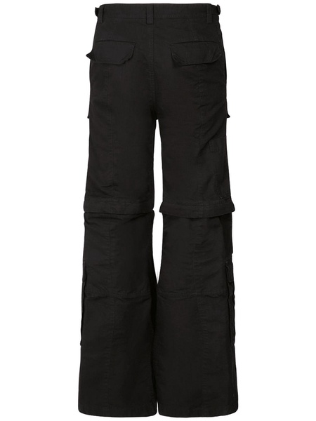 Ripstop cotton denim jeans