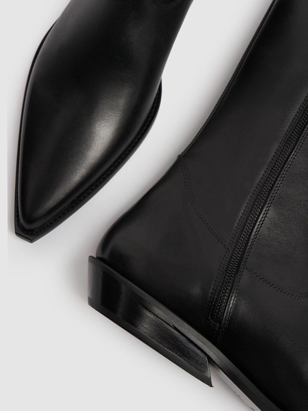Jani leather ankle boots