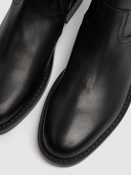 Heiko laced leather ankle boots