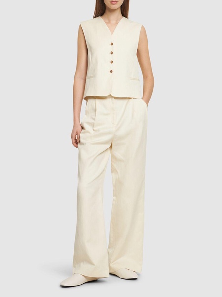 Idai cotton & linen pants