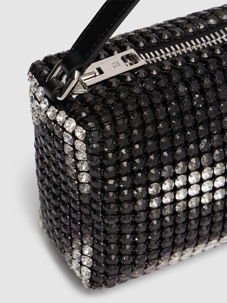 Heiress flex crystal top handle bag