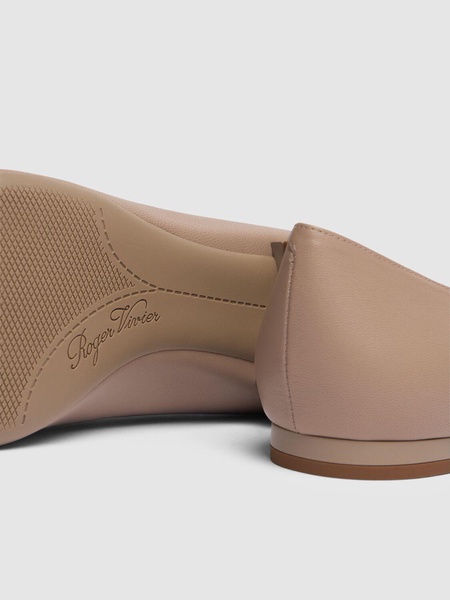 10mm Gommettine leather ballerinas