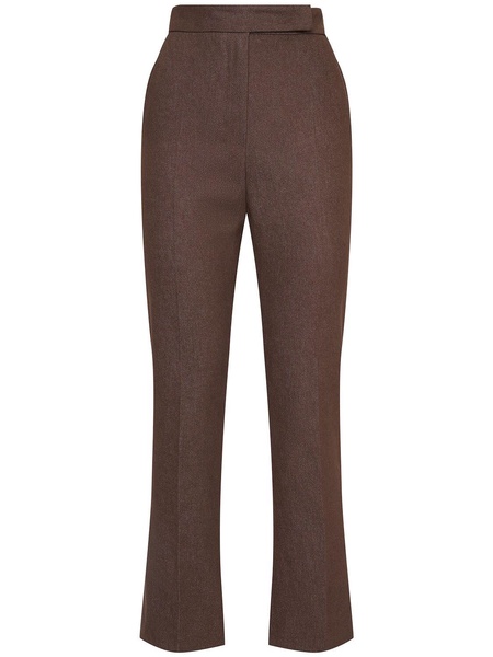 Galizia denim effect straight pants