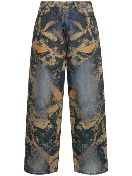 Mossy Oak low rise printed jeans