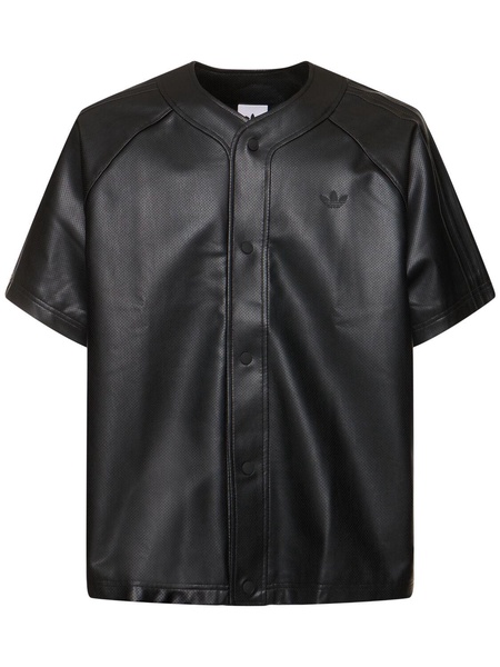 Button-up baseball jersey