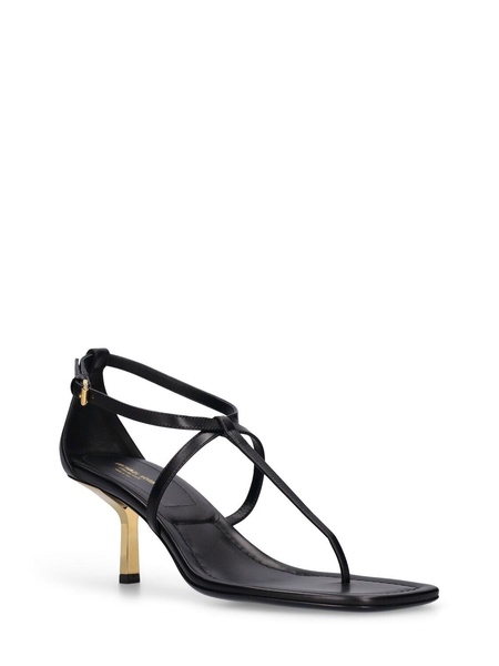 55mm Anna leather sandals