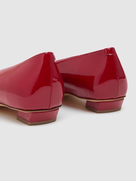 25mm Belle Vivier patent leather heels