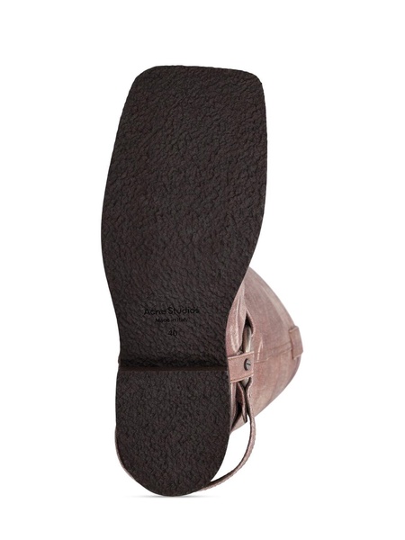 Acne Studios Women Pull-On Denim Boots