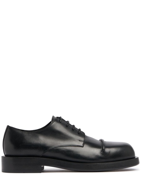 35mm Dex leather lace-up shoes