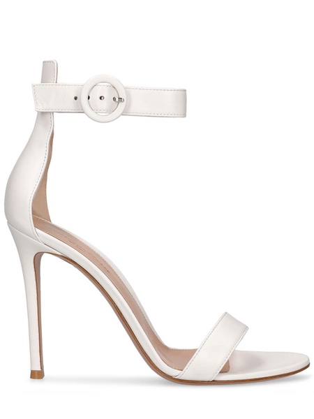 105mm Portofino leather sandals