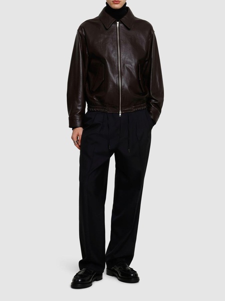 Lounge wool blend pants