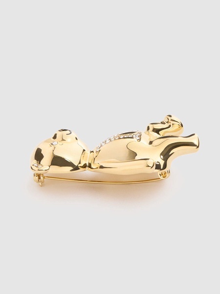 Shiny Winter Teddy pin