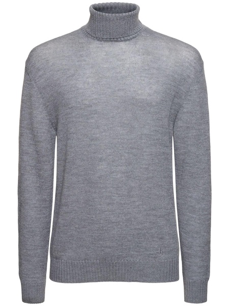 Extrafine wool turtleneck sweater