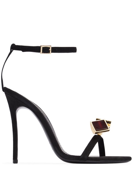 110mm Suede sandals