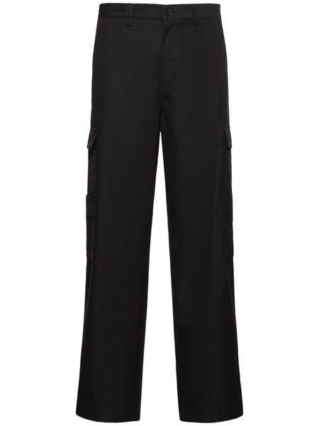 Park cotton blend cargo pants