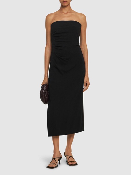 Shira strapless matte dress