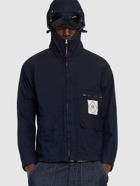 50 Fili Indigo google jacket