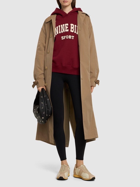 Alec logo cotton sweatshirt hoodie