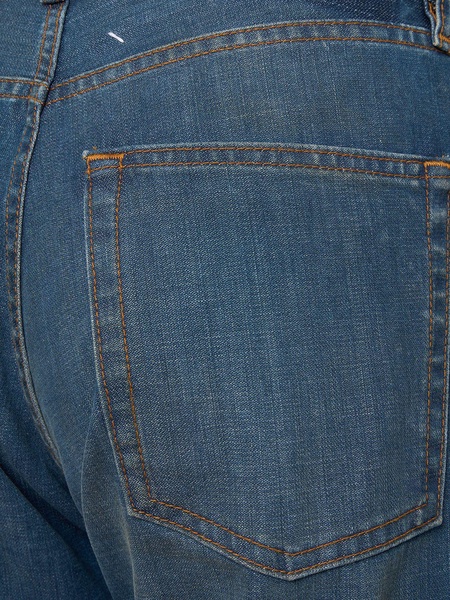 Five pocket straight denim jeans