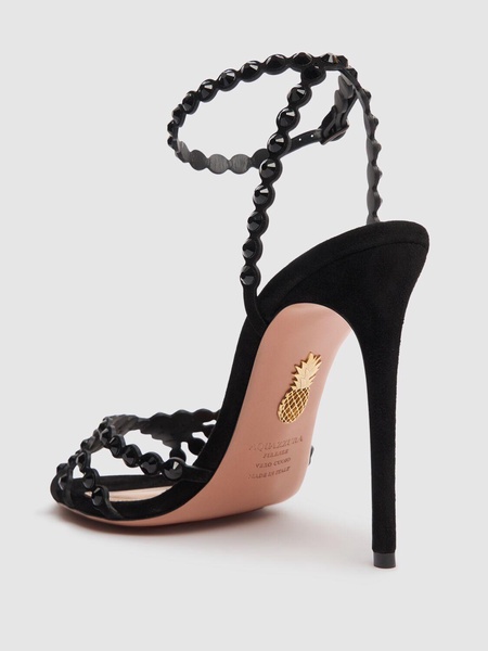 105mm Tequila suede sandals
