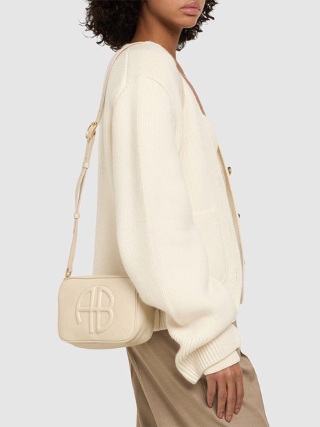 Lili pebbled leather shoulder bag