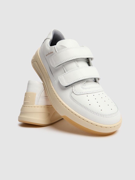 Steffey leather low top sneakers