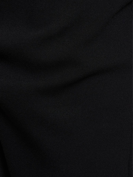 Alce stretch viscose crepe long skirt