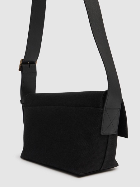Folded satchel bag