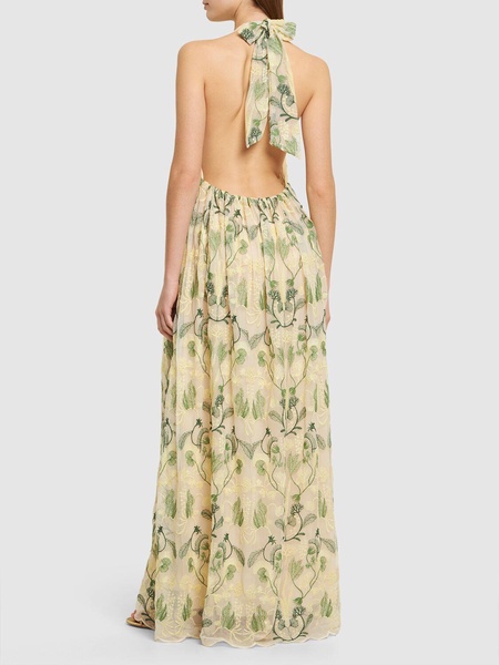 Acanella Habitat printed long dress