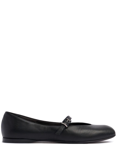10mm MMBallet leather ballerina flats