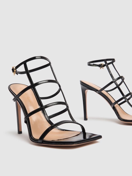 95mm Leather sandals