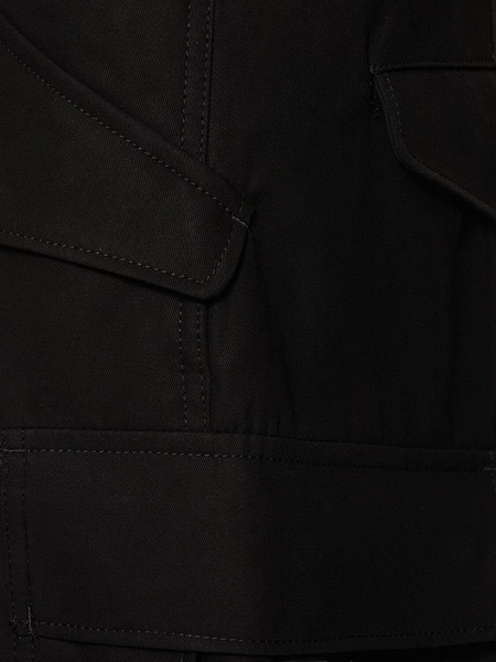 Cotton twill shorts