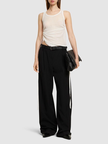 Mara ribbed cotton tank top