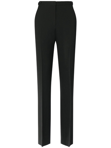 Jesse wool & silk straight pants