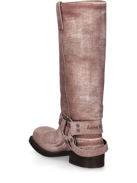 Acne Studios Women Pull-On Denim Boots