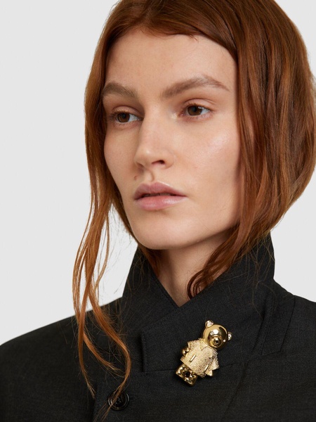 Shiny Winter Teddy Tebe pin