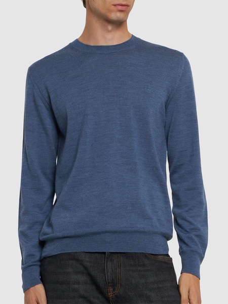 Crewneck knit sweater