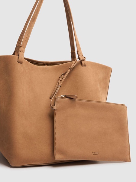 Park three nubuk leather tote bag