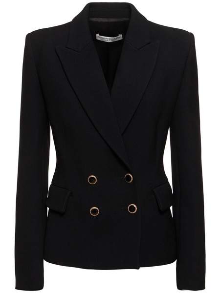 Wool double breasted blazer