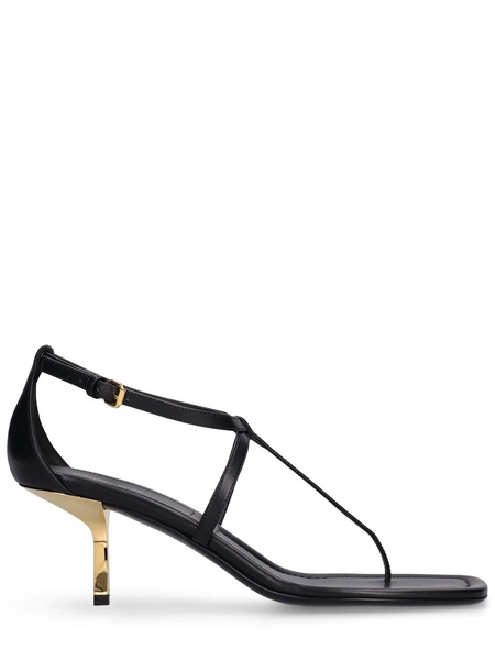 55mm Anna leather sandals