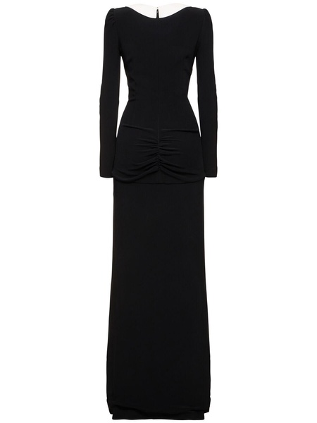 Cady evening dress w/ rose