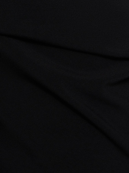 Le Haut Peplo draped satin top
