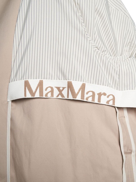 Mtrench twill trench coat