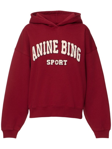 Alec logo cotton sweatshirt hoodie